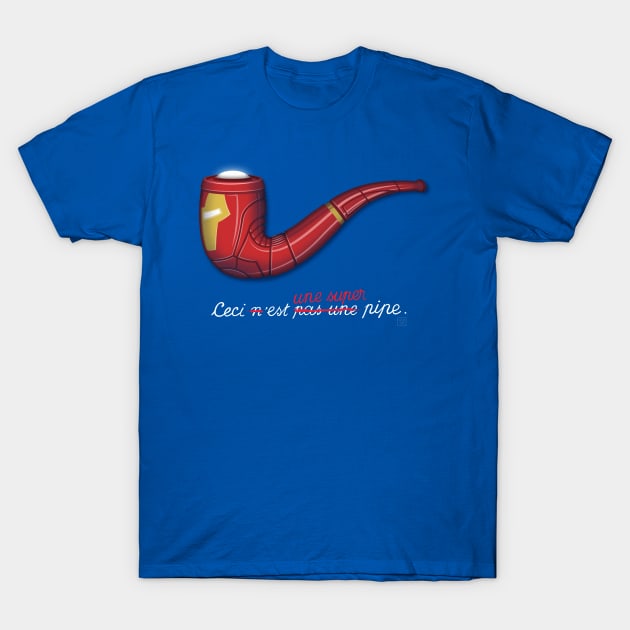 Iron super pipe T-Shirt by BITICOL